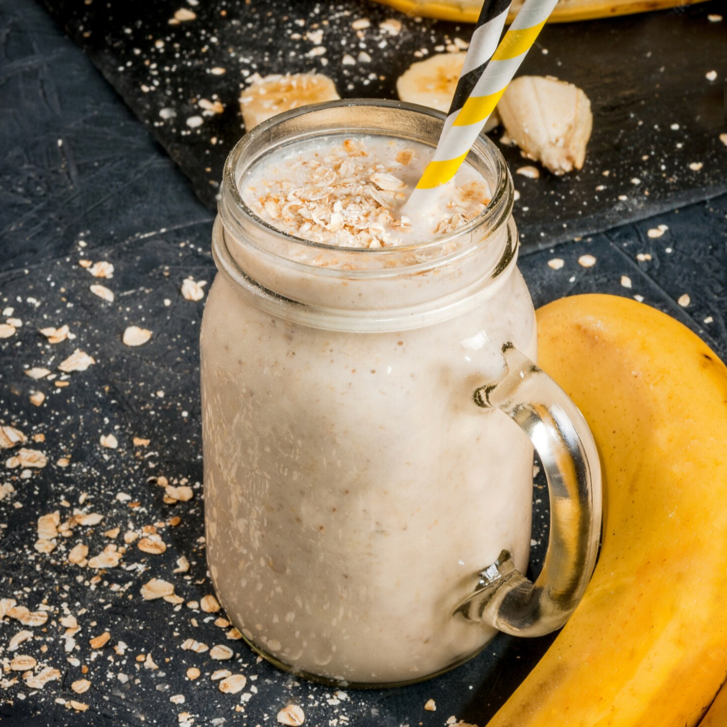 Recept Banaan Proteïneshake